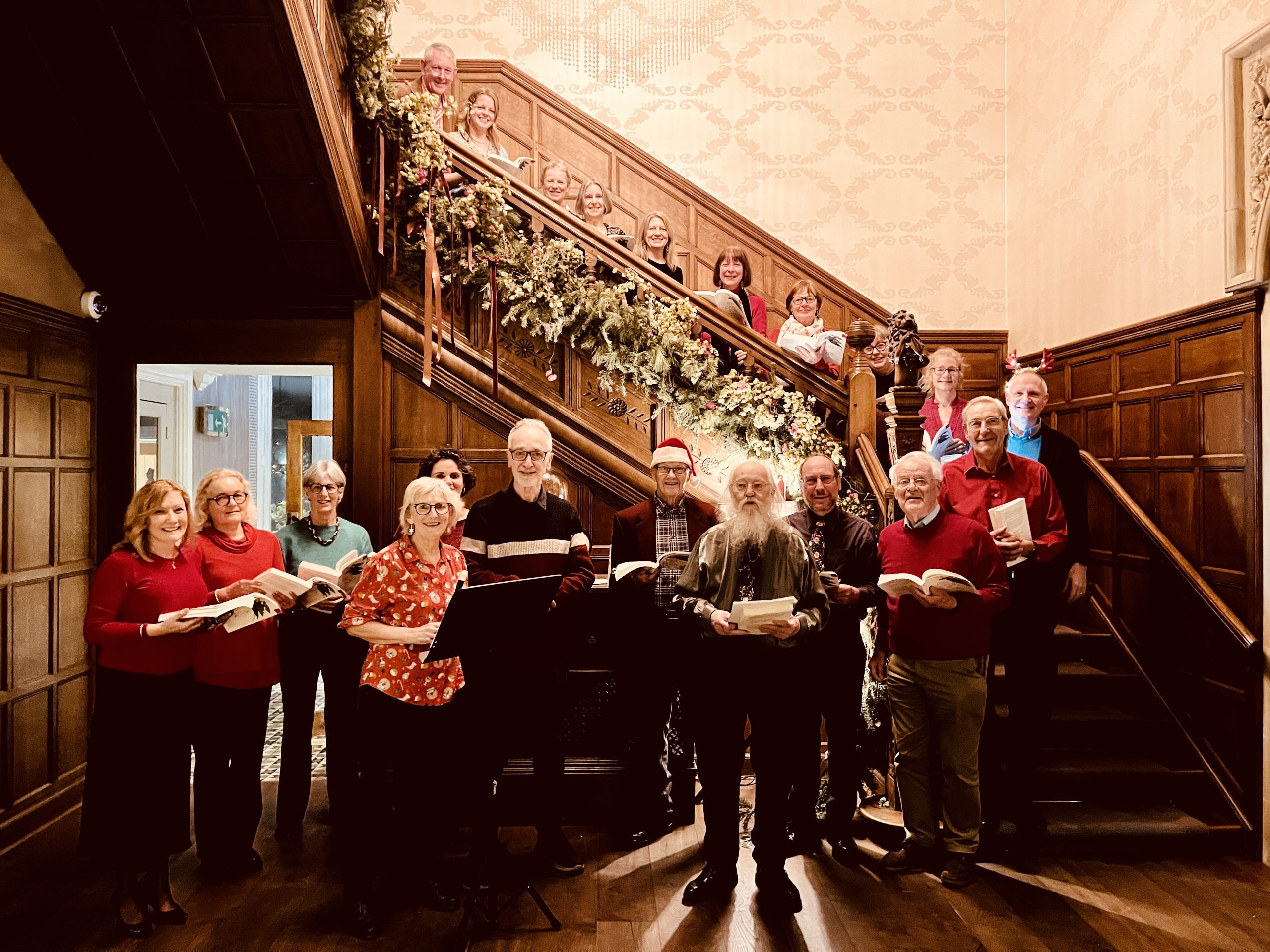 Hampton Singers at Hampton Manor, Christmas Eve 2023